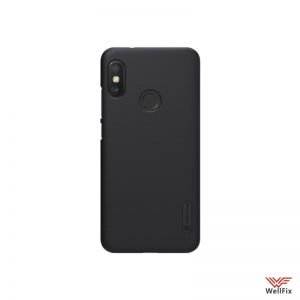 Изображение Пластиковый чехол для Xiaomi Mi A2 Lite черный (Nillkin)