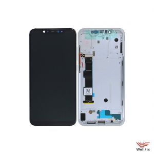 Изображение Дисплей Xiaomi Mi 8 в сборе белый (оригинал)