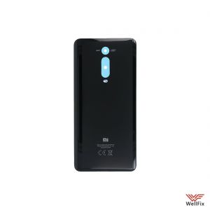 Изображение Задняя крышка для Xiaomi Mi 9T / Mi 9T Pro черная (оригинал)