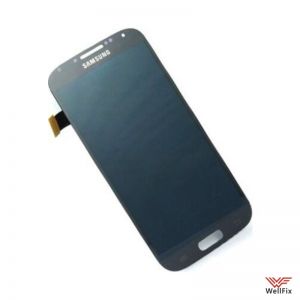 Изображение Дисплей для Samsung Galaxy S4 GT-I9500 (TFT дисплей) в сборе темно синий