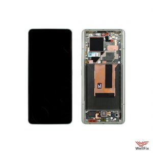 Изображение Дисплей Xiaomi 13 Ultra в сборе зеленый (оригинал)