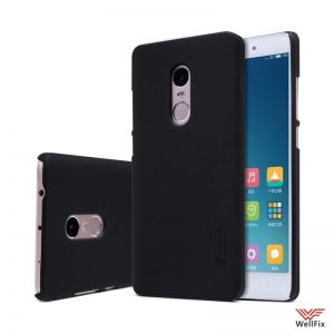 Изображение Пластиковый чехол для Xiaomi Redmi Note 4 черный (Nillkin)