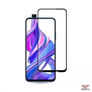 Изображение Защитное 3D стекло для Honor 9X черное