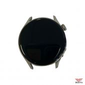 Изображение Дисплей Huawei Watch 3 в сборе серебристый (оригинал)