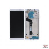 Изображение Дисплей Xiaomi Redmi Note 5 в сборе белый (оригинал)