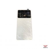 Изображение Задняя крышка для Xiaomi Poco X6 белая (оригинал)