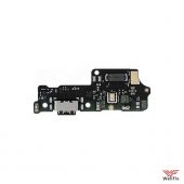 Изображение Шлейф (плата) для Xiaomi Poco C40 на разъем зарядки / микрофон (оригинал)