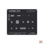 Изображение Трафарет QianLi 3D Black Power Logic Module (iPhone 8, X)