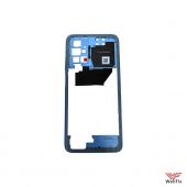 Средняя часть корпуса Xiaomi Redmi 10 2022 NFC синяя (оригинал)