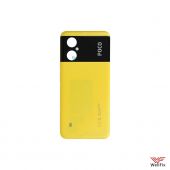 Изображение Задняя крышка для Xiaomi Poco M4 5G желтая (оригинал)