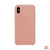 Изображение Силиконовый чехол для iPhone XS Max розовый