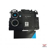 Изображение Стекло камеры для Xiaomi Redmi 10 5G NFC серебристое (оригинал)