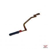 Изображение Шлейф для Xiaomi Poco X3 NFC / PocoX3 Pro на сканер отпечатка пальца синий (оригинал)