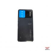 Изображение Задняя крышка для Xiaomi Poco X5 черная (оригинал)