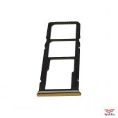 Изображение Сим лоток для Xiaomi Poco M5s желтый (оригинал)