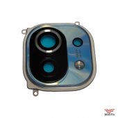 Изображение Стекло камеры для Xiaomi 11 голубое (оригинал)