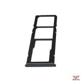 Изображение Сим лоток для Xiaomi Poco M5 синий (оригинал)