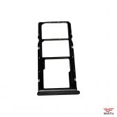 Изображение Сим лоток для Xiaomi Poco M5 черный (оригинал)