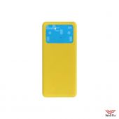 Изображение Задняя крышка для Xiaomi Poco M4 Pro желтая (оригинал)