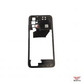 Изображение Средняя часть корпуса Xiaomi Redmi 10 2022 черная (оригинал)