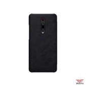 Изображение Кожаный чехол-книжка для Xiaomi Redmi K20 / K20 Pro / Mi9T черный (Nillkin Qin)