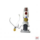 Изображение Шланг роликовой насадки для Jimmy JV51 / JV53 в сборе белый