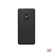 Изображение Пластиковый чехол для Nokia 5.1 черный (Nillkin)