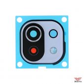 Изображение Стекло камеры для Xiaomi Mi 11 Lite 5G белое (оригинал)