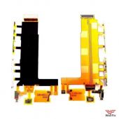 Изображение Шлейф для Sony Xperia Z3 D6603/ D6643/ D6653 основной в сборе с боковыми кнопками, вибромотором и ми