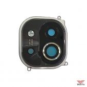 Изображение Стекло камеры для Xiaomi 11 черное (оригинал)