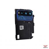 Изображение Стекло камеры для Xiaomi Redmi 9T голубое (оригинал)