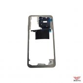 Изображение Средняя часть корпуса Xiaomi Redmi Note 11S серая (оригинал)