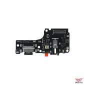 Изображение Шлейф (плата) для Xiaomi Redmi Note 10S на разъем зарядки / микрофон (оригинал)