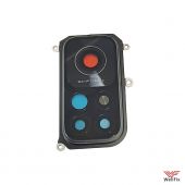 Изображение Стекло камеры для Xiaomi Mi 10T черное (оригинал)