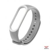 Изображение Силиконовый ремешок Xiaomi Mi Band 3 серый