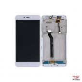 Изображение Дисплей Xiaomi Redmi 5A в сборе белый (оригинал)