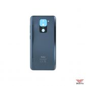 Изображение Задняя крышка для Xiaomi Redmi Note 9 черная (оригинал)