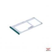 Изображение Сим лоток для Xiaomi Redmi Note 8 Pro зеленый (оригинал)