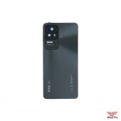 Изображение Задняя крышка для Xiaomi Poco F4 черная (оригинал)