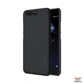 Изображение Пластиковый чехол для Huawei P10 черный (Nillkin)