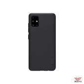 Изображение Пластиковый чехол для Samsung Galaxy A51 черный (Nillkin)