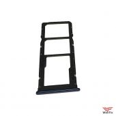 Изображение Сим лоток для Xiaomi Redmi 8 синий (оригинал)