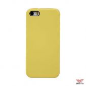 Изображение Силиконовый чехол для iPhone 5/5s желтый