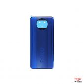Изображение Задняя крышка для Xiaomi Poco X3 NFC синяя (оригинал)