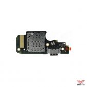 Изображение Шлейф (плата) для Xiaomi Poco X4 Pro 5G на разъем зарядки / микрофон (оригинал)