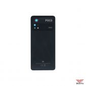 Изображение Задняя крышка для Xiaomi Poco X4 Pro 5G черная (оригинал)
