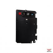 Изображение Стекло камеры для Xiaomi Redmi 9A черное (оригинал)