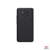 Изображение Пластиковый чехол для Nokia 9 PureView черный (Nillkin)