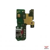 Изображение Шлейф (плата) для Honor 8 Lite на разъем зарядки (оригинал)