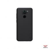 Изображение Пластиковый чехол для Xiaomi Redmi Note 9 черный (Nillkin)